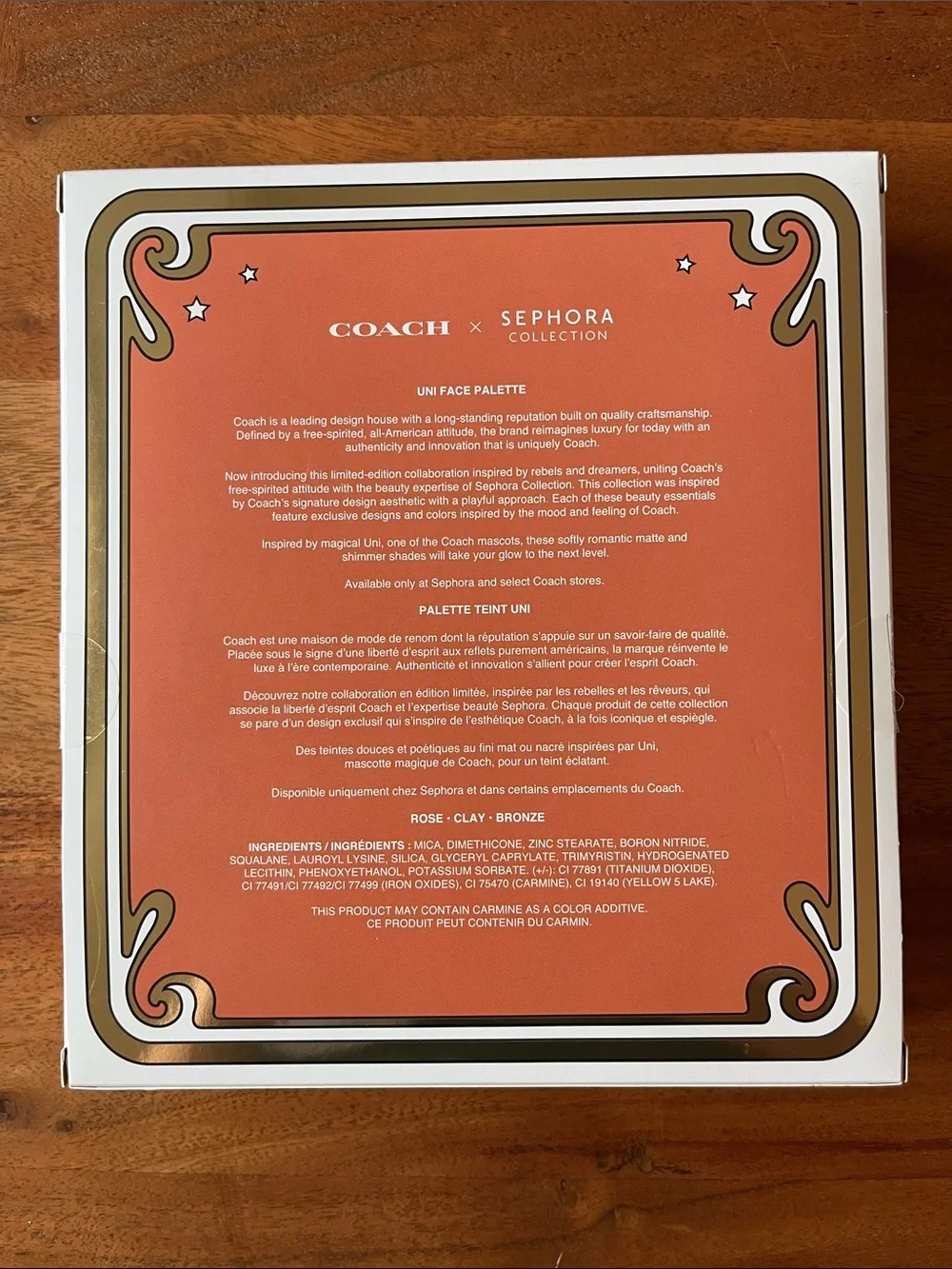 Coach x Sephora Collection Uni Face Palette - Picture 3 of 3